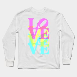 Stacked LOVE Long Sleeve T-Shirt